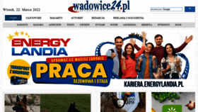 What Wadowice24.pl website looked like in 2022 (2 years ago)