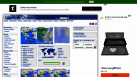 What Weatheronline.gr website looked like in 2022 (2 years ago)