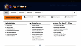 What Willcosheriff.org website looked like in 2022 (2 years ago)