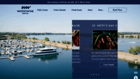 What Water2winecruises.com website looked like in 2022 (2 years ago)