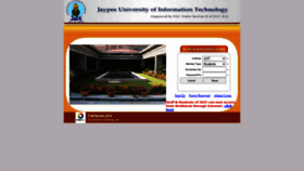 What Webkiosk.juit.ac.in website looked like in 2022 (4 years ago)