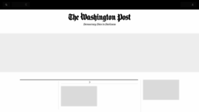 What Washingtonpost.com website looked like in 2022 (2 years ago)