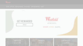 What Westfield.com website looked like in 2022 (2 years ago)
