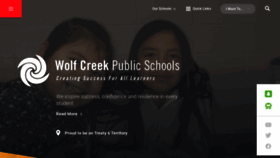 What Wolfcreek.ab.ca website looked like in 2022 (2 years ago)
