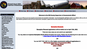 What Willcountysoa.com website looked like in 2022 (2 years ago)