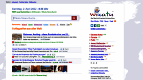 What Wikatu.com website looked like in 2022 (2 years ago)