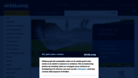 What Wildkamp.nl website looked like in 2022 (3 years ago)