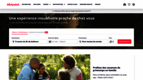 What Weekendesk.fr website looked like in 2022 (2 years ago)
