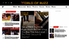 What Worldofbuzz.com website looked like in 2022 (2 years ago)