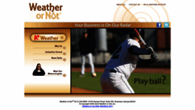 What Weatherornot.com website looked like in 2022 (2 years ago)