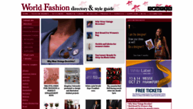 What World-fashion.info website looked like in 2022 (2 years ago)