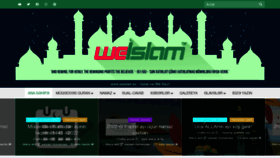 What Weislam.az website looked like in 2022 (2 years ago)