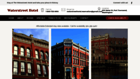 What Watersthotel.com website looked like in 2022 (2 years ago)