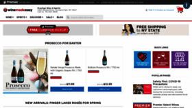 What Winemadeeasy.com website looked like in 2022 (2 years ago)