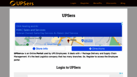 What Www-upsers.com website looked like in 2022 (2 years ago)
