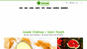 What Wir-essen-gesund.de website looked like in 2022 (2 years ago)