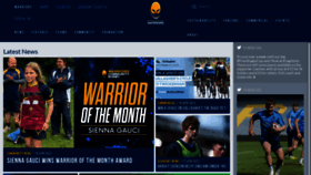 What Warriors.co.uk website looked like in 2022 (2 years ago)