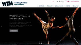 What Worthingtheatres.co.uk website looked like in 2022 (2 years ago)