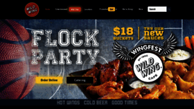What Wildwingcafe.com website looked like in 2022 (2 years ago)