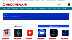 What Windowspcapp.com website looked like in 2022 (1 year ago)