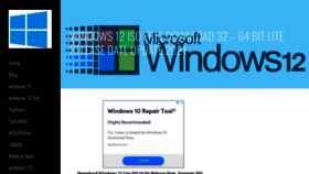 What Win12iso.com website looked like in 2022 (1 year ago)