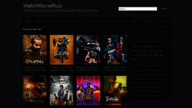 What Ww8.watchmovierulz.me website looked like in 2022 (1 year ago)