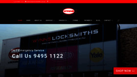 What Wynnslocksmiths.com.au website looked like in 2022 (2 years ago)