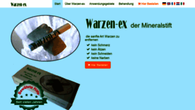 What Warzen-ex.de website looked like in 2022 (1 year ago)