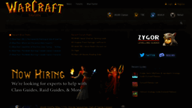 What Warcrafttavern.com website looked like in 2022 (2 years ago)