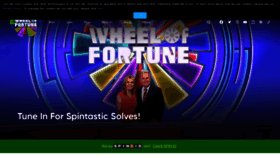 What Wheeloffortune.com website looked like in 2022 (1 year ago)