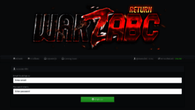 What Warzabc.com website looked like in 2022 (1 year ago)