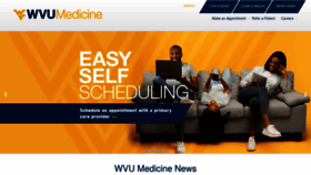 What Wvumedicine.org website looked like in 2022 (1 year ago)