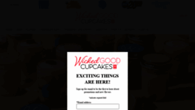 What Wickedgoodcupcakes.com website looked like in 2022 (1 year ago)
