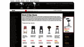 What Worldofbarstools.com website looked like in 2022 (1 year ago)