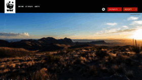 What Worldwildlife.org website looked like in 2022 (3 years ago)