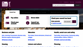What Warwickdc.gov.uk website looked like in 2022 (1 year ago)
