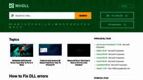 What Windll.com website looked like in 2022 (1 year ago)