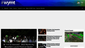 What Wymt.com website looked like in 2022 (3 years ago)