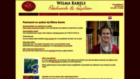 What Wilmakarels.nl website looked like in 2022 (1 year ago)