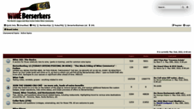 What Wineberserkers.com website looked like in 2022 (1 year ago)