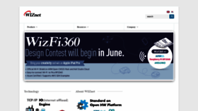 What Wiznet.io website looked like in 2022 (1 year ago)
