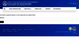 What Wvsucoe.com website looked like in 2022 (1 year ago)