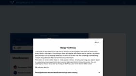 What Wisselkoers.nl website looked like in 2022 (3 years ago)