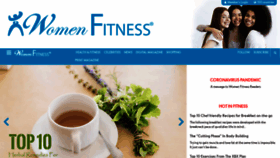 What Womenfitness.net website looked like in 2022 (1 year ago)