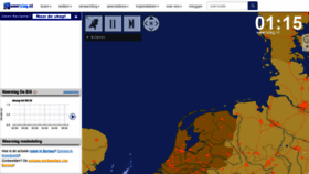 What Weerslag.nl website looked like in 2022 (1 year ago)