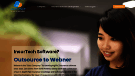 What Webnersolutions.com website looked like in 2022 (1 year ago)