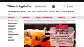 What Wholesalesuppliesplus.com website looked like in 2022 (1 year ago)