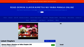 What Ww5.demonslayermanga.com website looked like in 2022 (1 year ago)