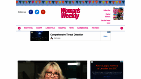 What Womansweekly.com website looked like in 2022 (1 year ago)