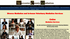 What Worcestercountymediation.com website looked like in 2022 (1 year ago)